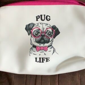 Stella & Max Black and Pink Pouch